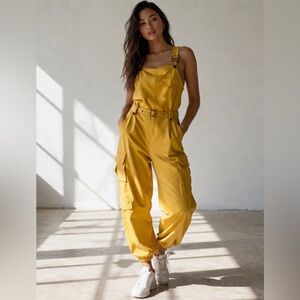 Yellow Women's Jumpsuit